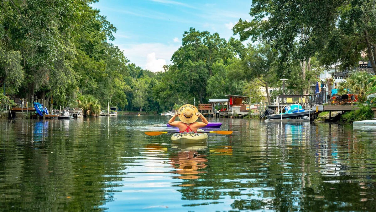 Weeki Wachee Gardens House | Don’t Book This House… Unless You’re Okay With Manatees Stealing the Show
