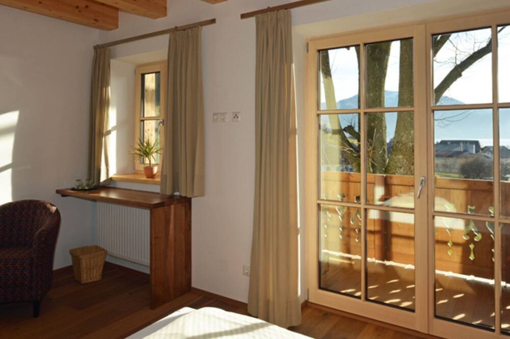 Steinbach am Attersee Apartment | Doppelzimmer Nuss - Bauernhof Grablerhof