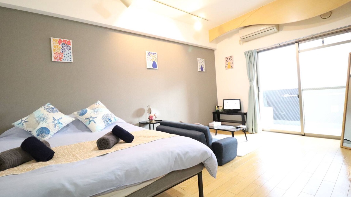 Namba Apartment | Dotonbori 4 Min Walk・Kuromon Market 8 Min Walk・Shinsaibashi 8 Min Walk・Namba1Sta