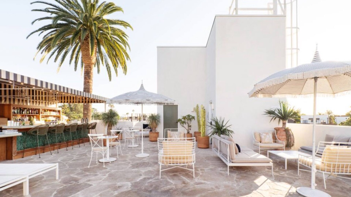 Sunset Junction House | Double Queen Room at Silver Lake Pool and Inn, Onsite Pool and Pets Allowed!