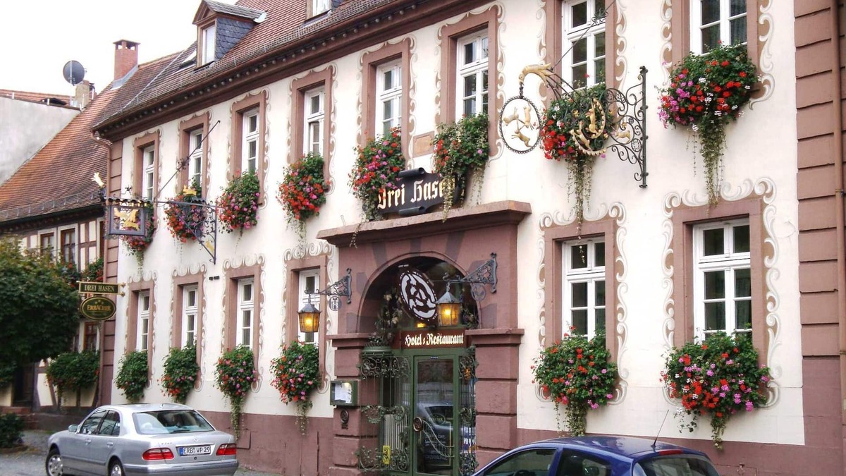 Michelstadt Hotel | Double room online - Hotel-Restaurant Drei Hasen