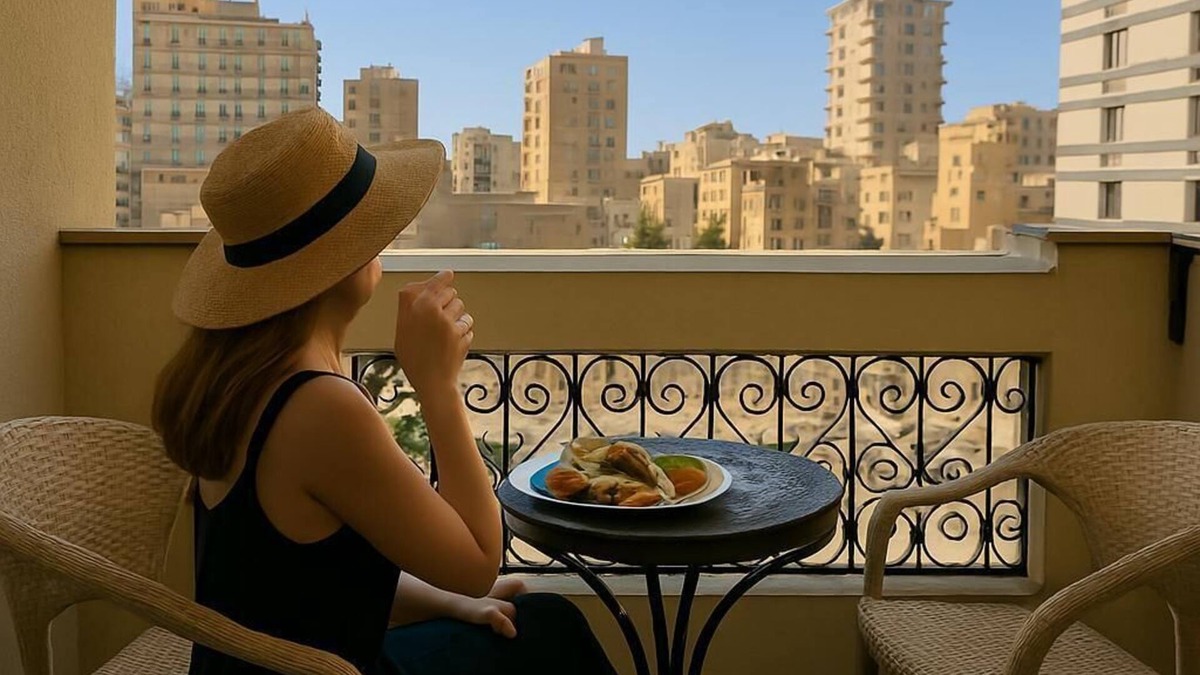 Muharam Bik Apartment | Downtown 2BR- Smart TV, Wi-Fi,Work Desks & Balcony