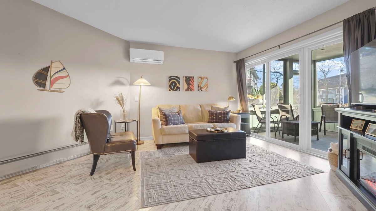 Charlevoix Condo | Downtown Charlevoix Getaway | Indoor/Outdoor Pool | Updated | Dog Friendly.