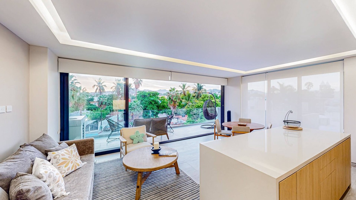 Downtown San Jose del Cabo Hotel | Downtown condo with great views, shared pool, hot tub, & grill