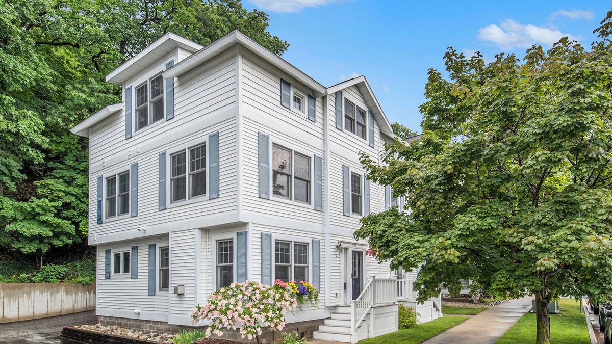 Harbor Springs Condo | Downtown Delight with Lake Views!
