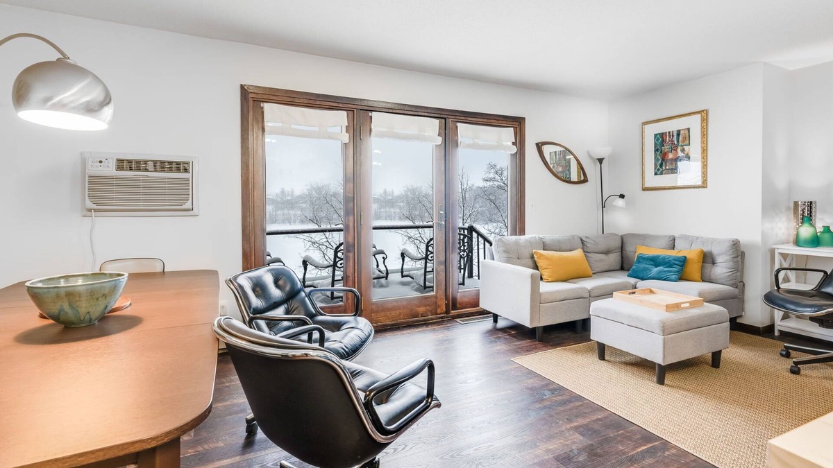 Pine City House | Downtown lakefront: balcony, patio, kayaks, hills for sledding