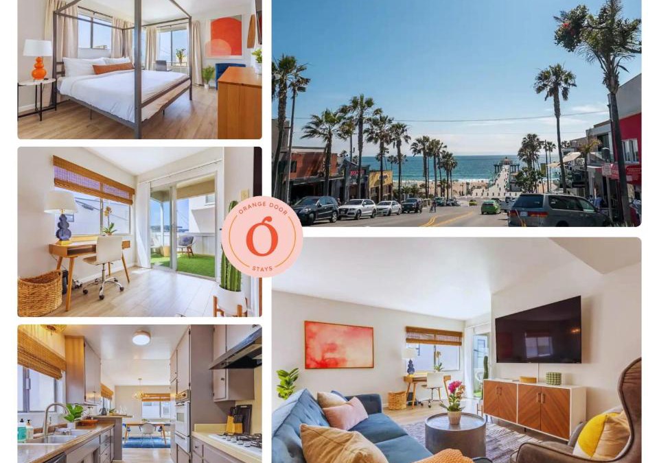 The Strand Apartment | Downtown Manhattan Beach 3 Bed Townhouse Parking
