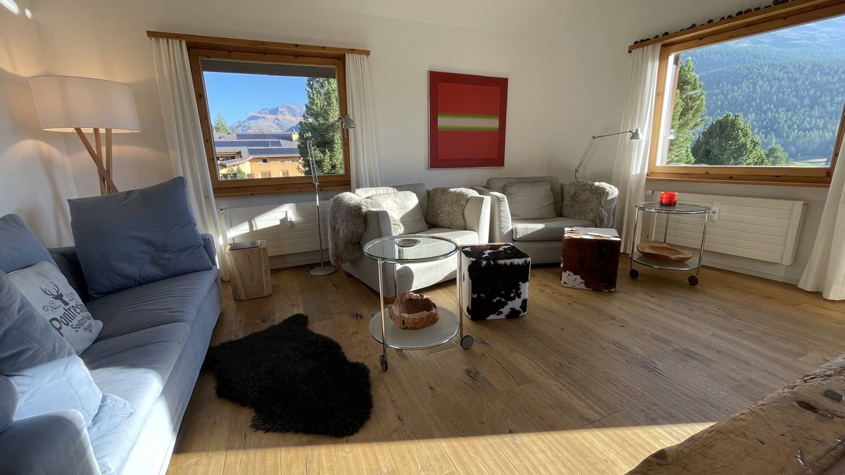 Pontresina Apartment | Dream apartment with a view
