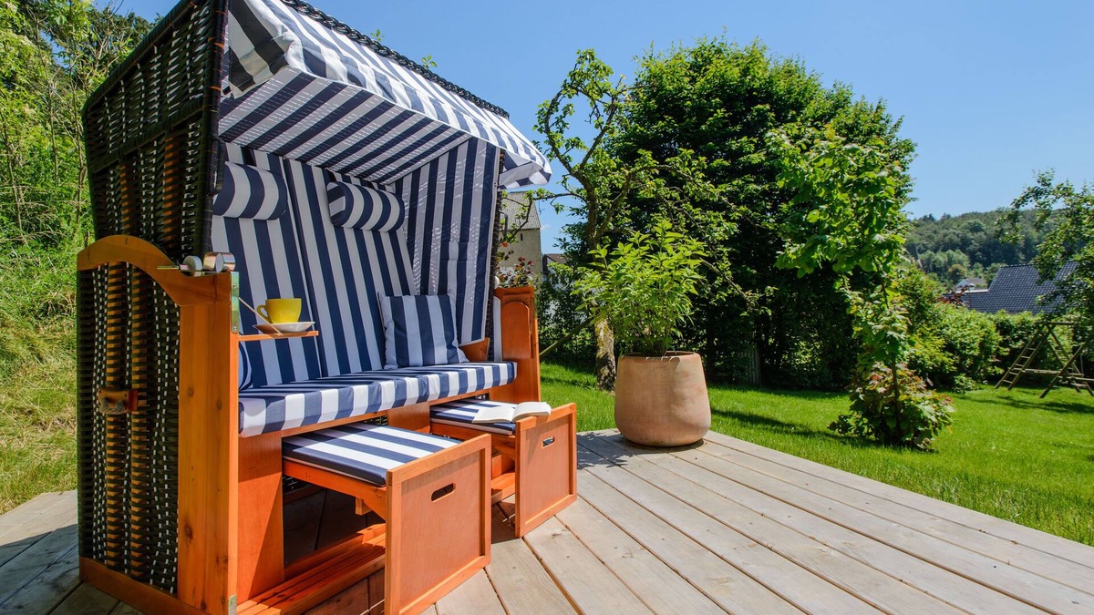 Berlingen House | Dream holiday home with sauna and fairy-garden