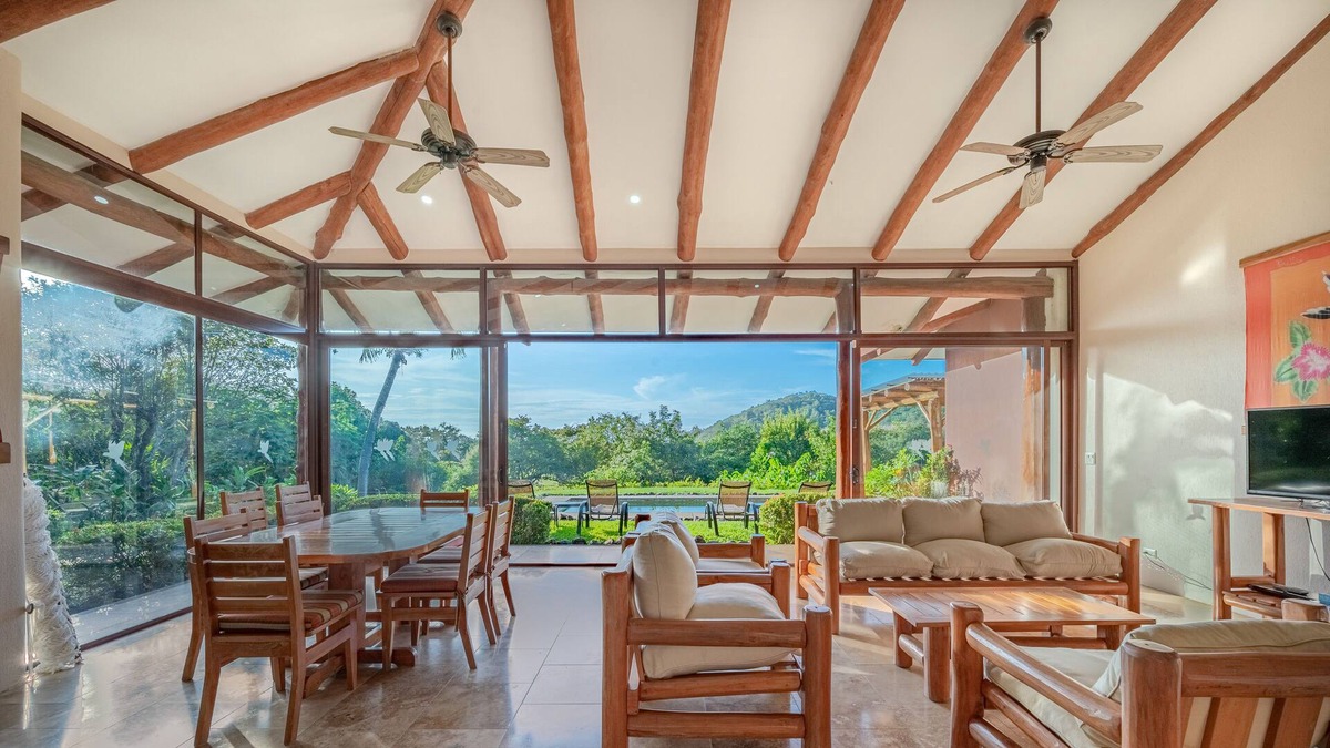 Islita Villa | Dreamy coastal getaway with private pool, roof deck, & furnished patio
