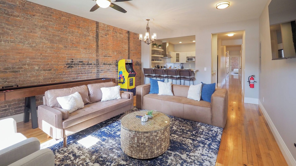 Central Business District Apartment | Dreamy Downtown Industrial Luxury Loft