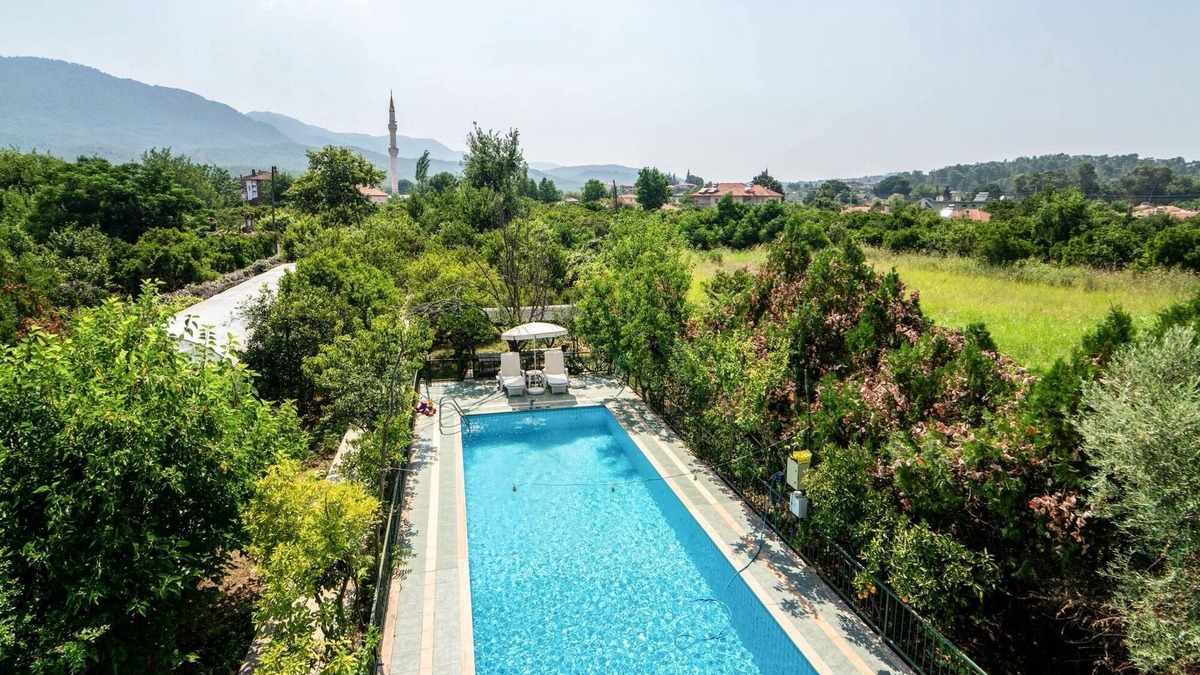 Koycegiz Villa | Dreamy Duplex Villa w Pool, Garden, BBQ in Mugla