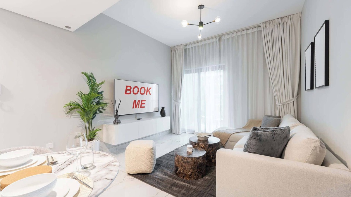 Dubai Apartment | Dubai South apartment for 4 in a Great Location!
