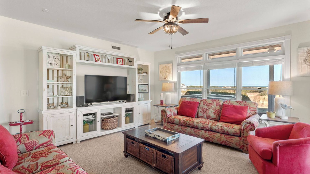 Corolla Condo | Dune Time: Pet-Friendly, Private Spa, Spacious Wrap-Around Patio