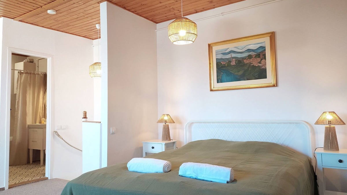 Keszthely Apartment | Duplex 2-bedroom apartment in enchanting Keszthely with AC, WiFi and balcony