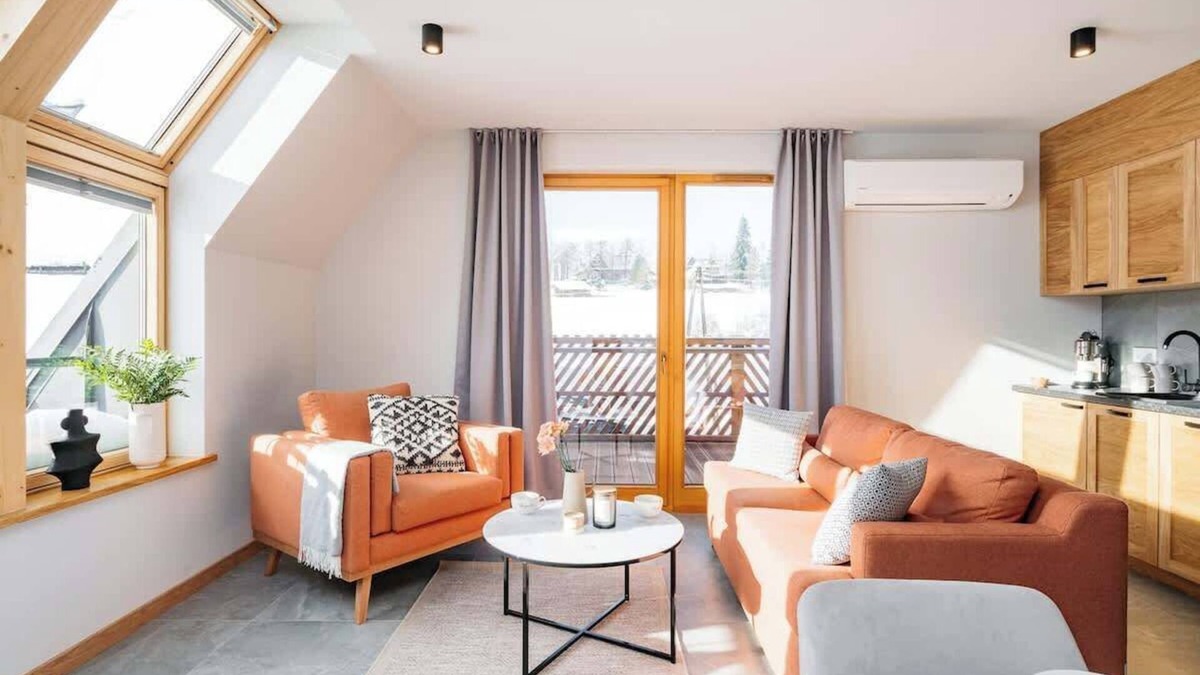 Koscielisko Apartment | Duplex Apartment with Terrace and Mountain view