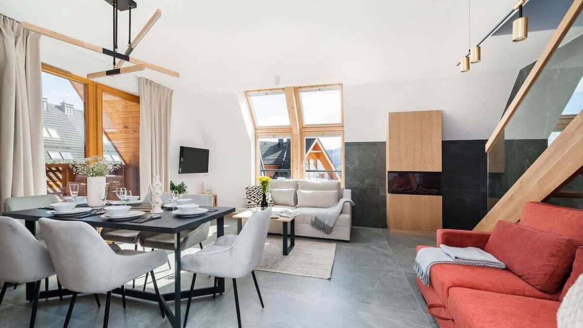 Koscielisko Apartment | Duplex Apartment with Terrace and Mountain ViewE21