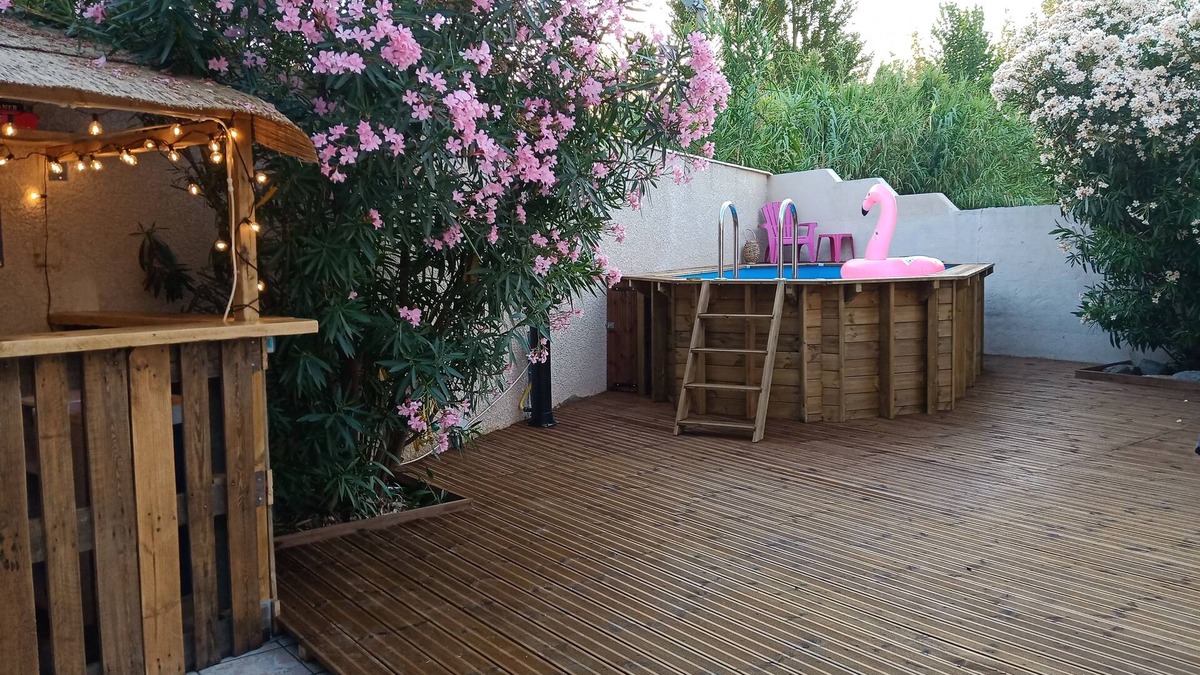 Marseillan Plage Condo | Duplex "Les filles de la mer" private pool air conditioning
