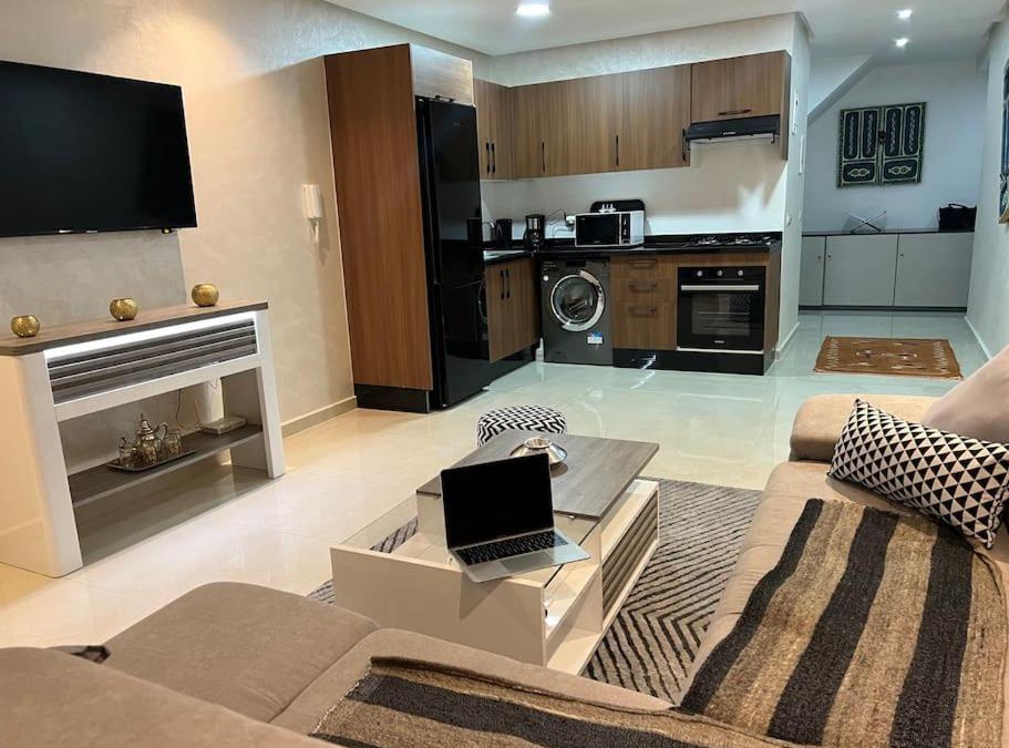 Gueliz Apartment | Duplex neuf, fibré avec accès piscine