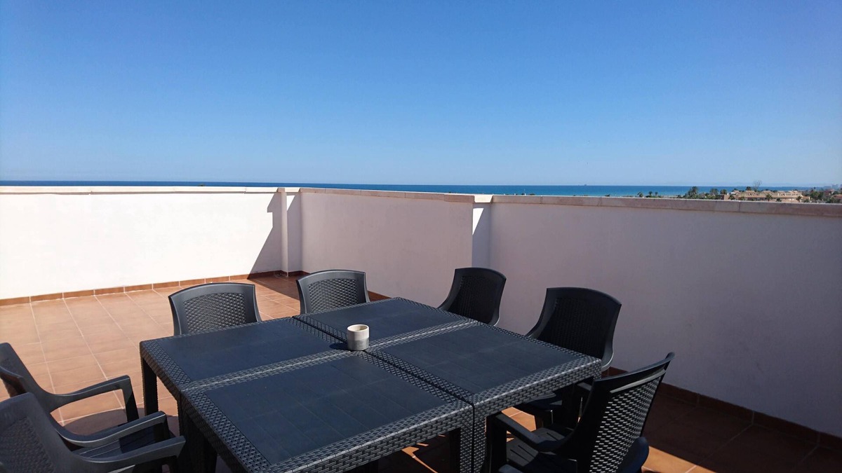 Playa de Almarda Apartment | Duplex with beautiful sea views for 4 people