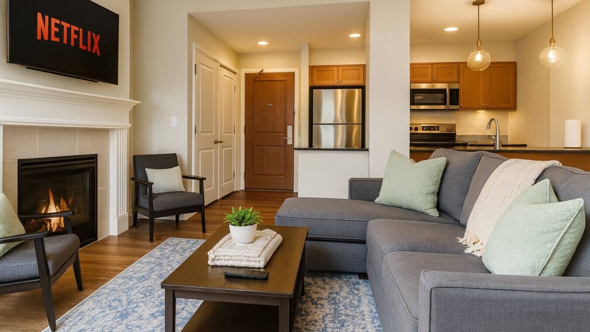Downtown Cleveland Apartment | Dwntwn Luxe Suite | Rock Hall Casino Stadiums