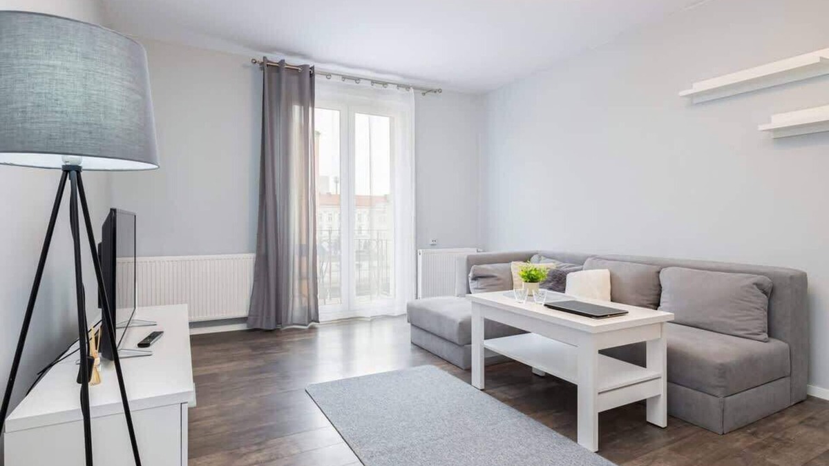 West Pomeranian Voivodeship Apartment | Dworcowa 2 | Bright Apartment | 600 m to the Beach