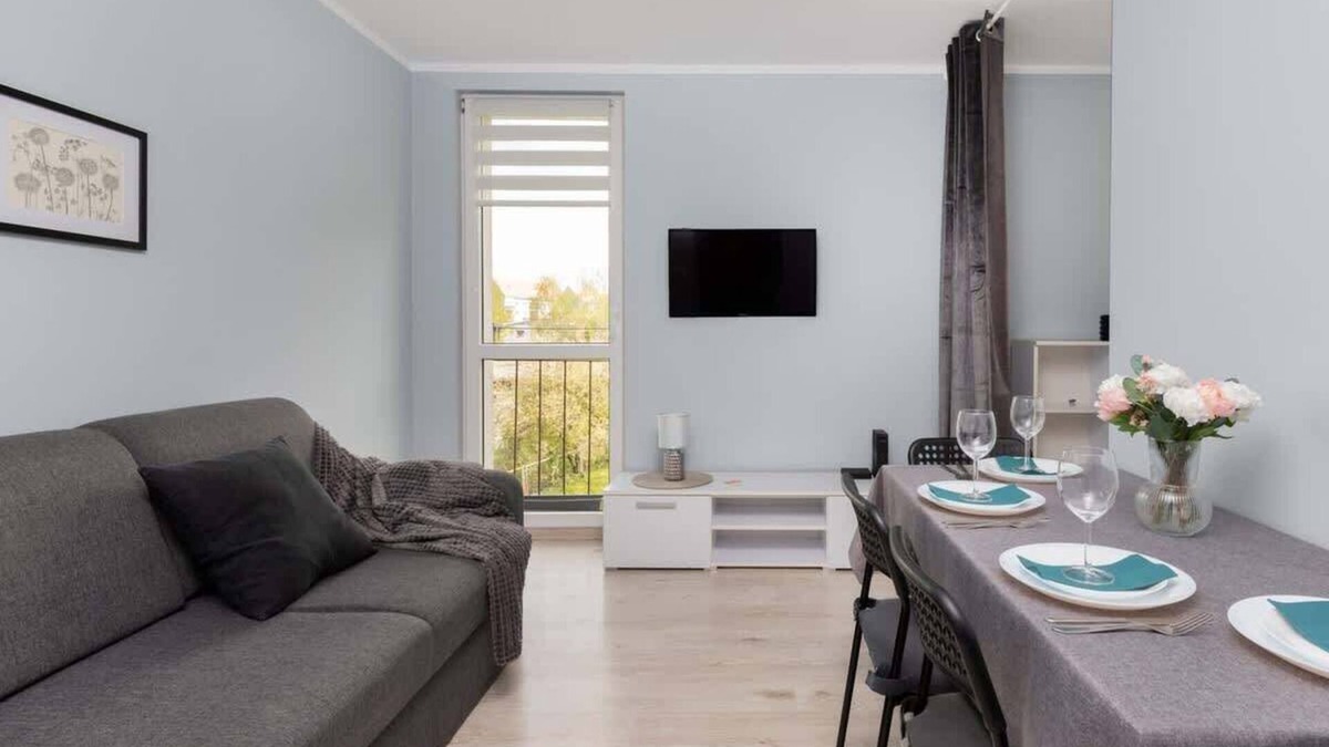 Brzezno Apartment | Dworska 22 | Modern Apartment | Pets Allowed