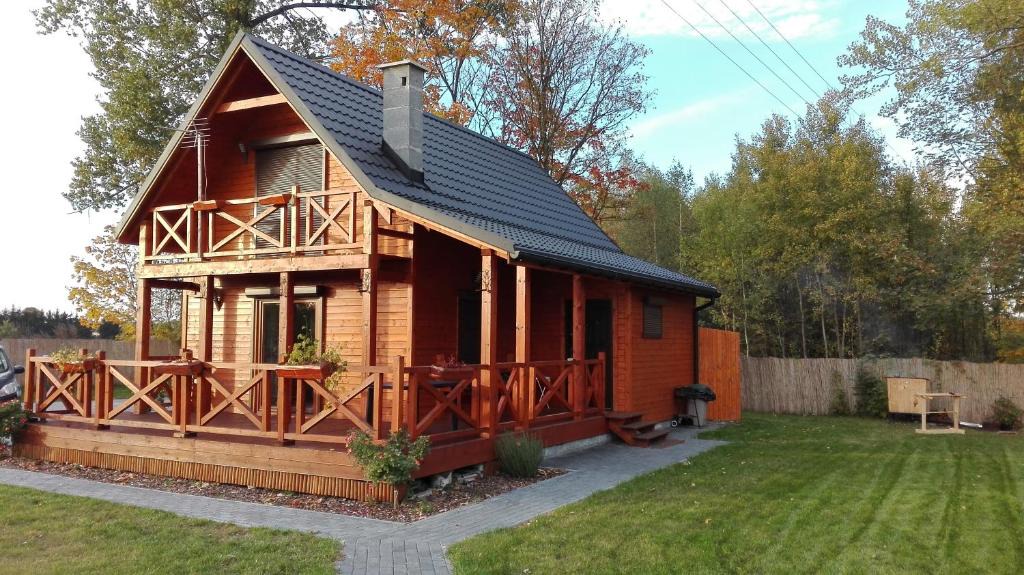 gmina Pokrzywnica House | Dziki zakątek Piskornia dom z sauną
