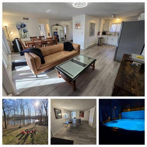 Streetsboro House | Eagles Nest At Heron Hill Retreat Hot Tub on Lake!