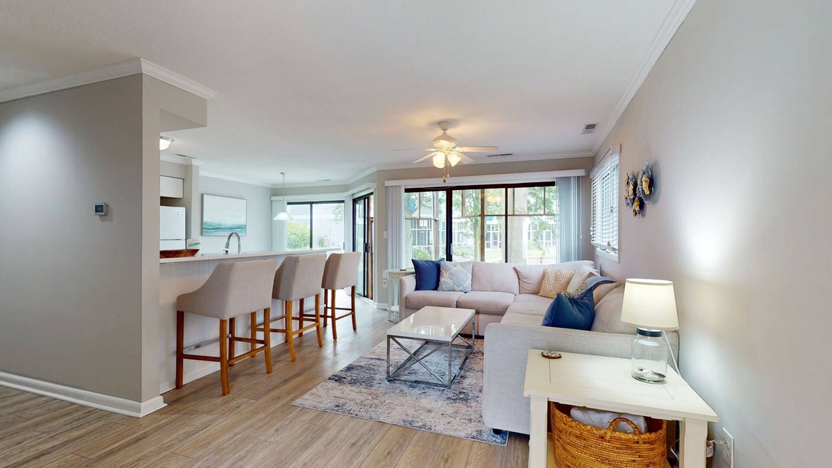 Fenwick Island Condo | East of Sun condo with water-view, on-site pool & tennis - near beach