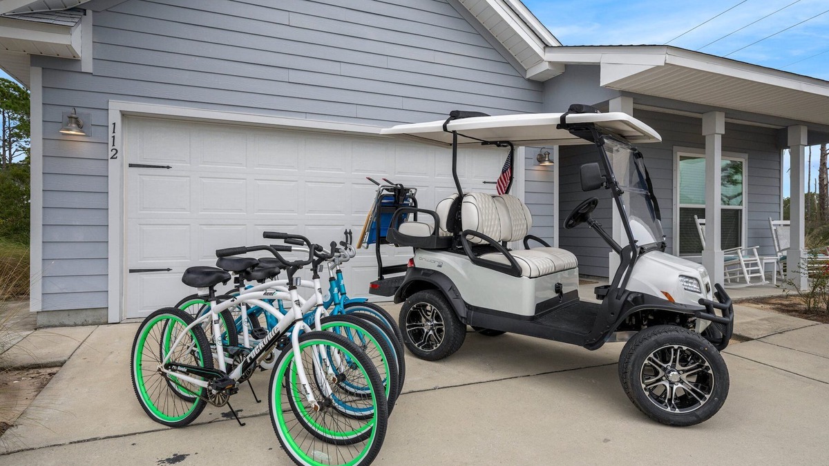 Port St. Joe House | Easy walk 2 beach, Heated pool, golfcart, 4bikes, SUPs