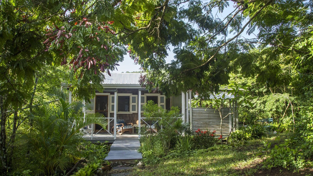 John Hughes Cabin | Eco Cabin in remote Caribbean Woodlands