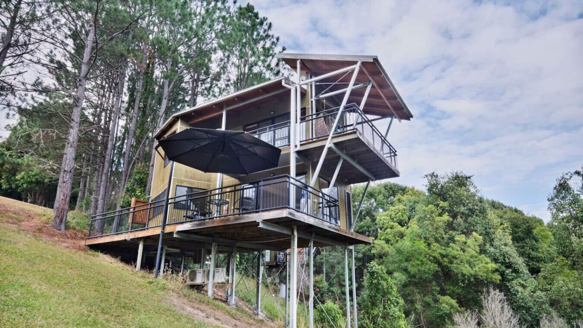 Smiths Creek Ski Chalet | Ecoasis Retreat: Sunrise Chalet, Mt Warning Views