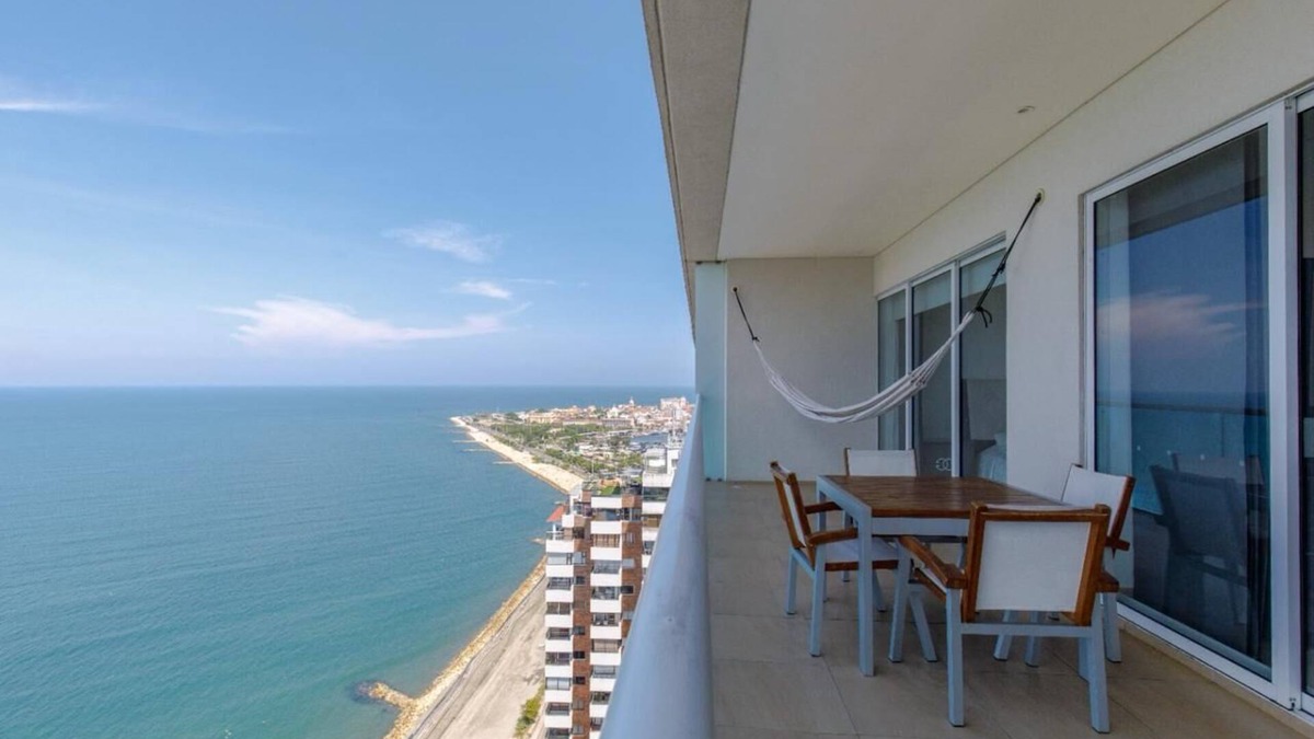 Manga Apartment | Edificio H2 Apartamento 1906 Plaza Bocagrande