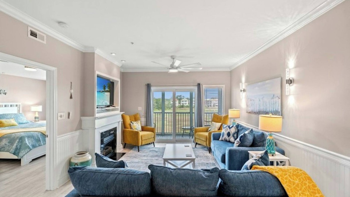 Cherry Grove Beach Apartment | Egret Pointe South 202- Marsh View 2BR- Pool