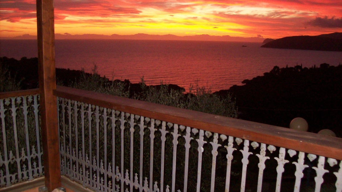 Capoliveri Apartment | ELBA ISLAND SPLENDID VILLA WITH PANORAMA, TERRACE, WIFI AND AIR CONDITIONING