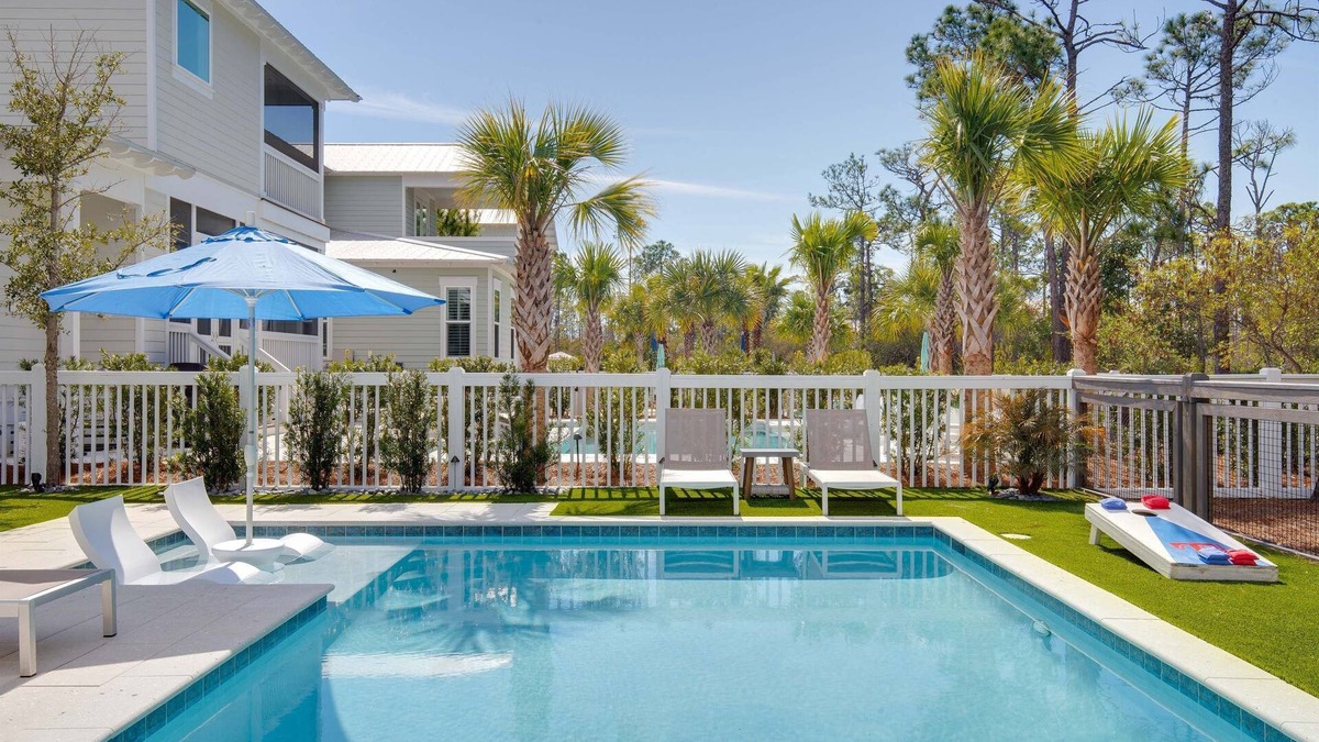 Santa Rosa Beach House | Elegant 5BR 30A Retreat Private Saltwater Pool Golf Cart & Bikes
