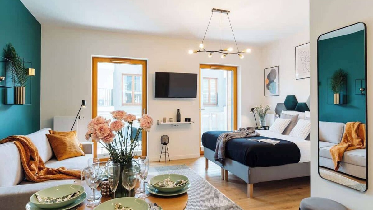 Warszawskie Apartment | Elegant apartment with a beautiful view