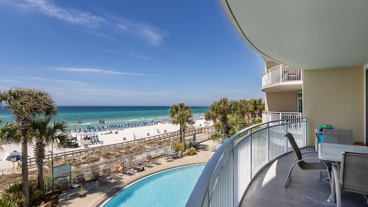 Panama City Beach Condo | Elegant Aqua Condo | Gulf Views, Private Balcony, Pools, Hot Tubs & Beach