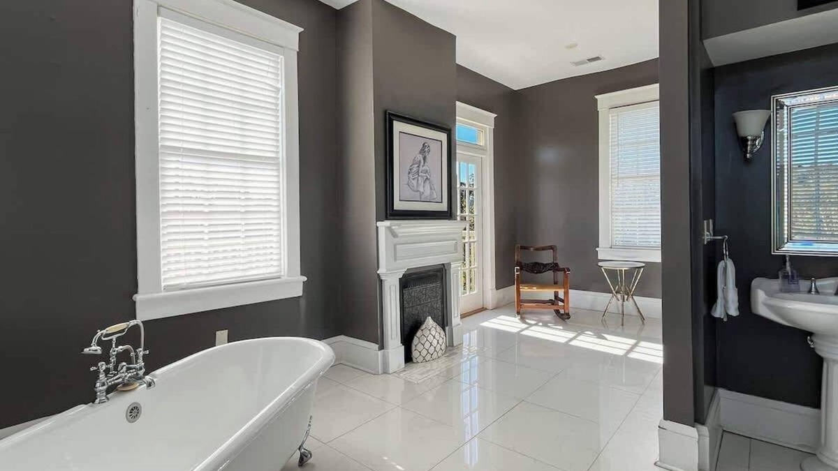 Savannah Victorian District House | Elegant Historic Home, Steps from Forsyth