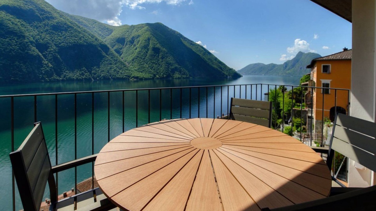 Gandria Apartment | Elegant Lake View Apartment (UNIQUE GANDRIA ATTIC)