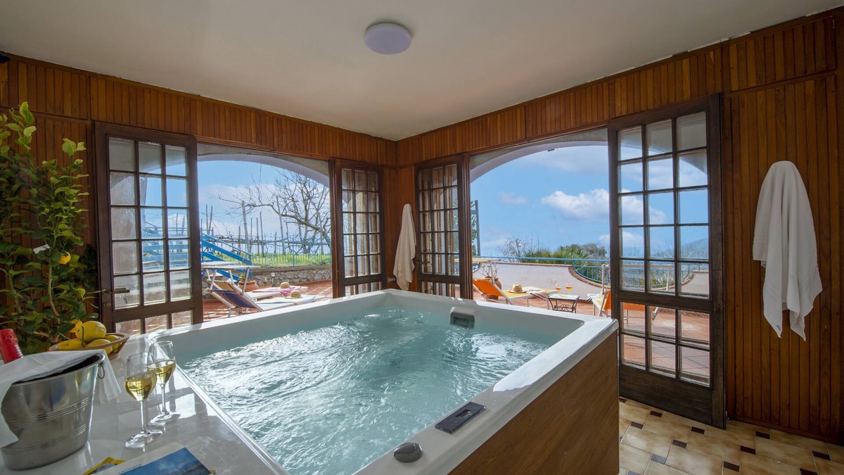 Furore Villa | Elegant & Panoramic Villa with Sea View Solarium