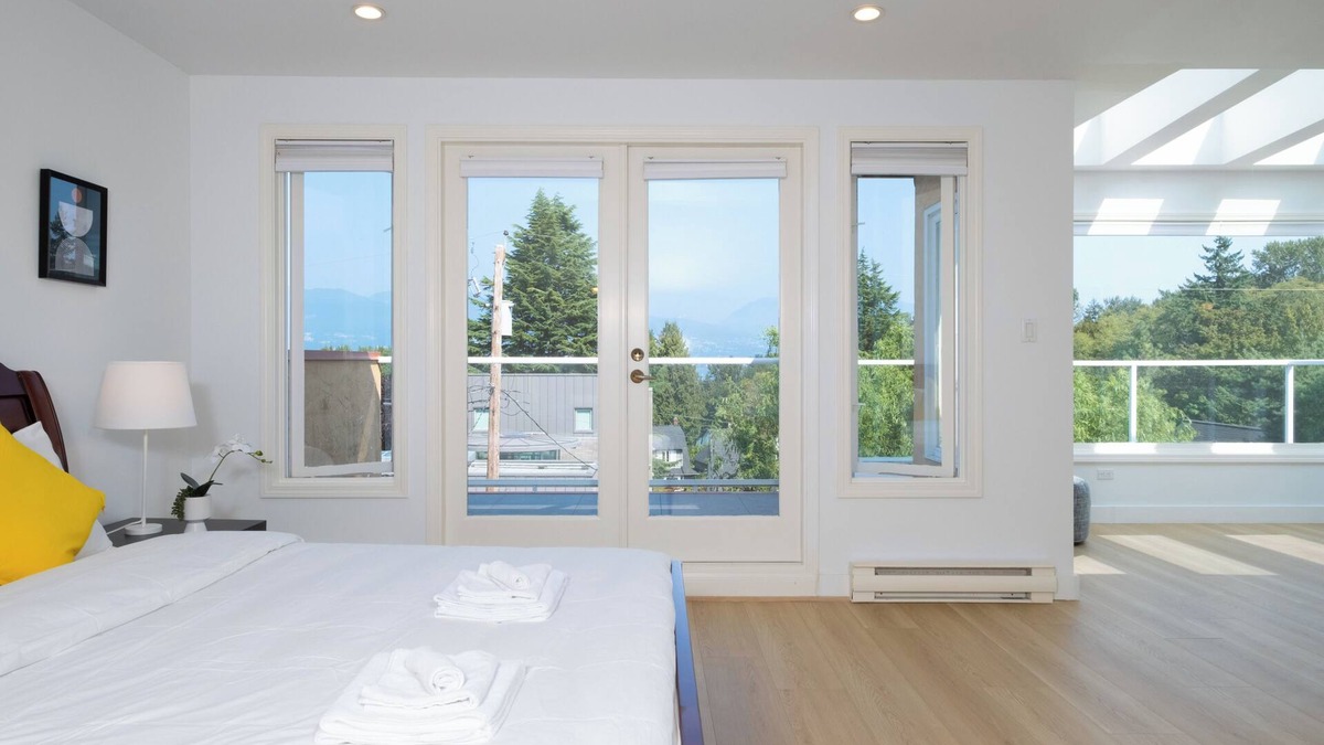 West Point Grey House | Elegant Spanish Villa near Jericho Beach with Mountain & Ocean Views