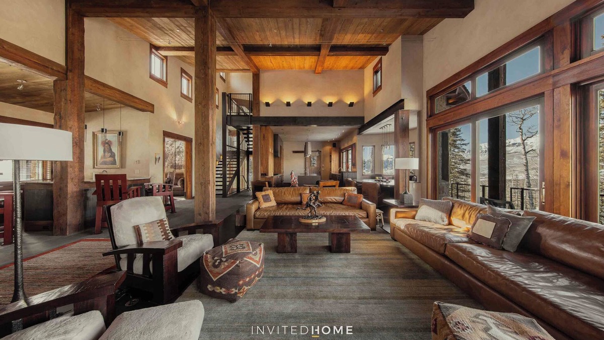 Mountain Village House | Elevated Mountain Ski Home by InvitedHome | New Remodel, Patio Views, Game Room