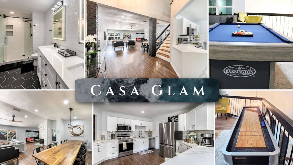 Wetmore House | Elite Retreat w/pool table & shuffleboard @ La Cantera, Six Flags, RIM, UTSA