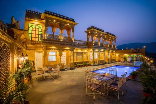 Gogunda Villa | ELIVAAS Amber Royale 3 BHK with Pvt Pool & Terrace