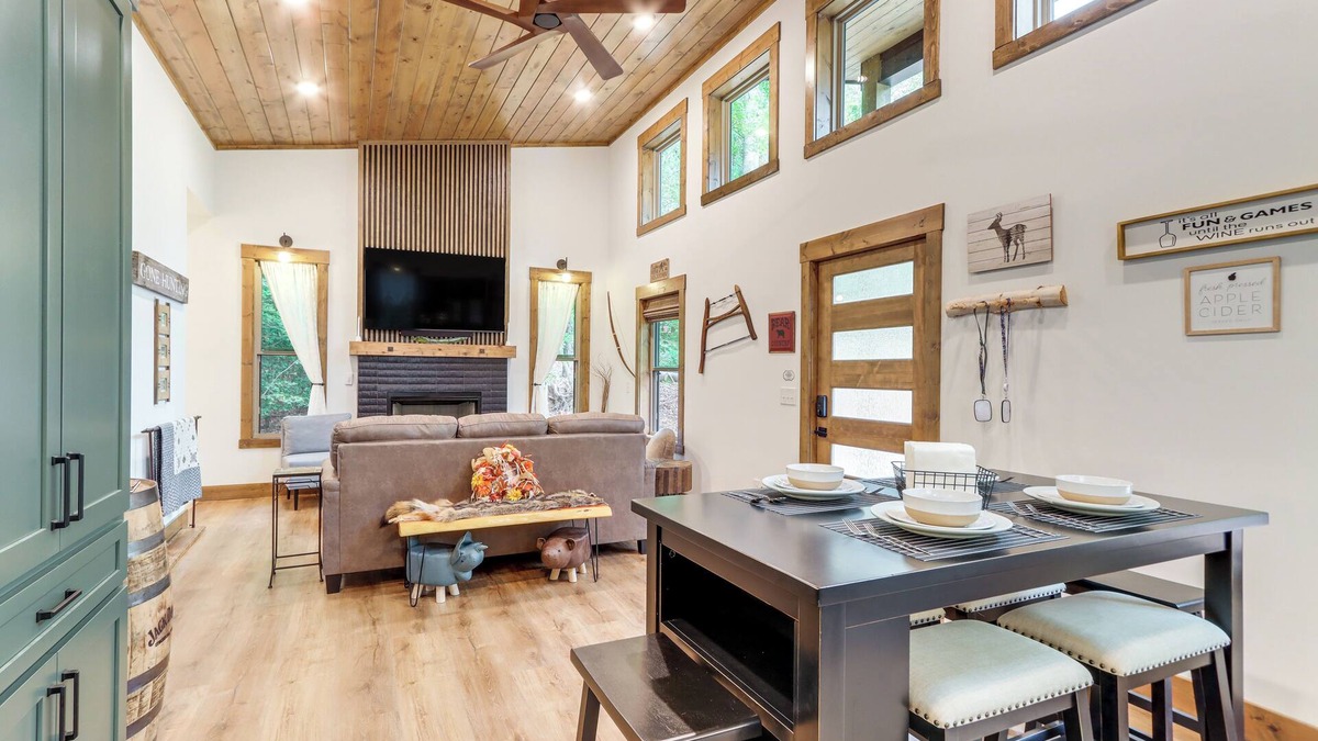 Ellijay House | Ellijay Resort Home w/Hot Tub & Fire Pit!