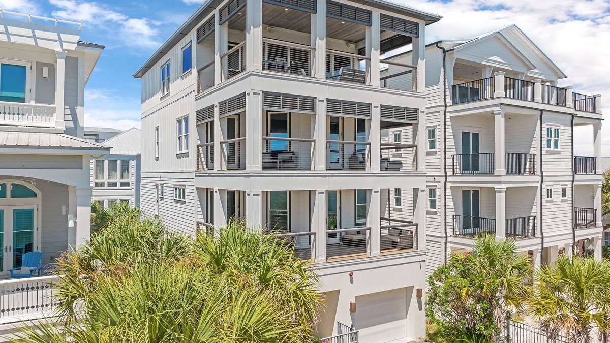 Inlet Beach House | Emerald Breeze|Private Beach Access|Private Pool|Golf Cart