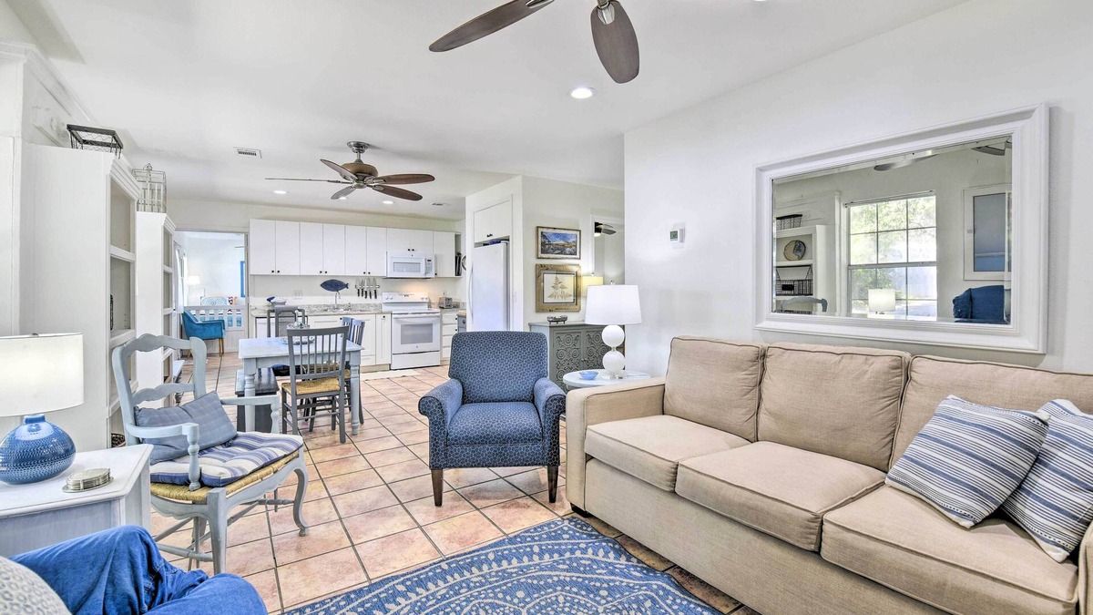 Gulfview Heights House | Emerald Coast Getaway w/Yard - Steps to Beach!