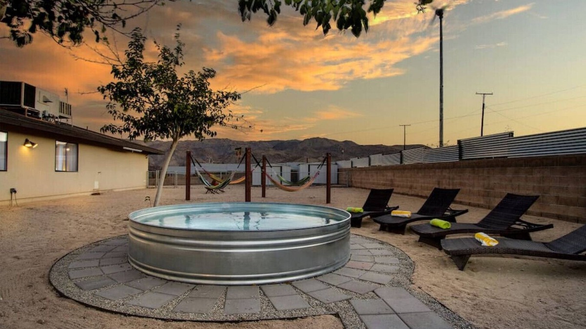 Twentynine Palms House | Emerald Haven! Pool + Spa + 15 Min to JT Park!